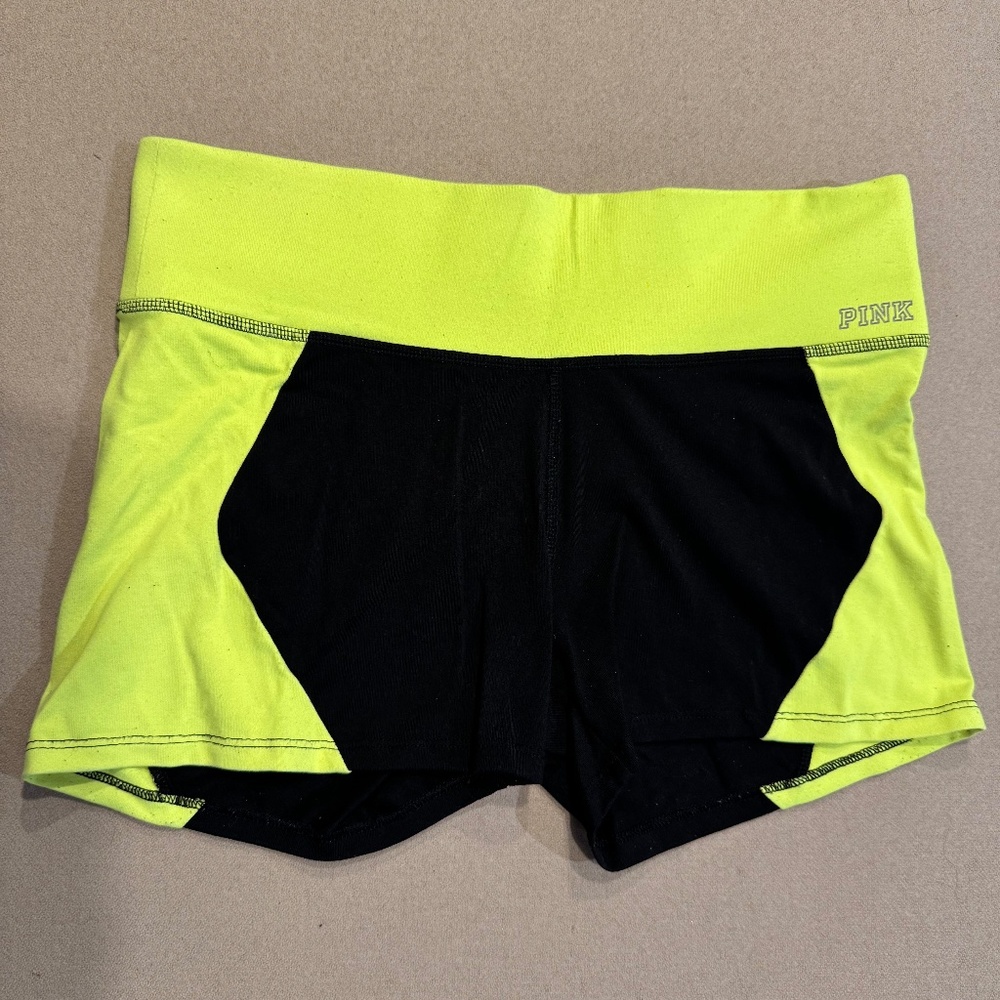 PINK Victorias Secret Color Block Shorts size S